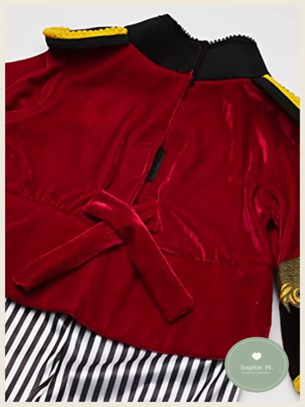 Ringmaster Costume for Toddlers with Hat and Booties